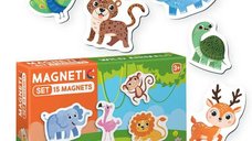 Set de Magneti cu Animale Salbatice