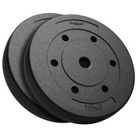 Set Discuri greutate compozit Rebel Active RBA-2104, 2 x 15kg - 1