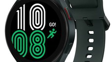 Smartwatch Samsung Galaxy Watch 4 SM-R870, Bratara Cauciuc 44mm, Rezistent la apa si praf (Verde)