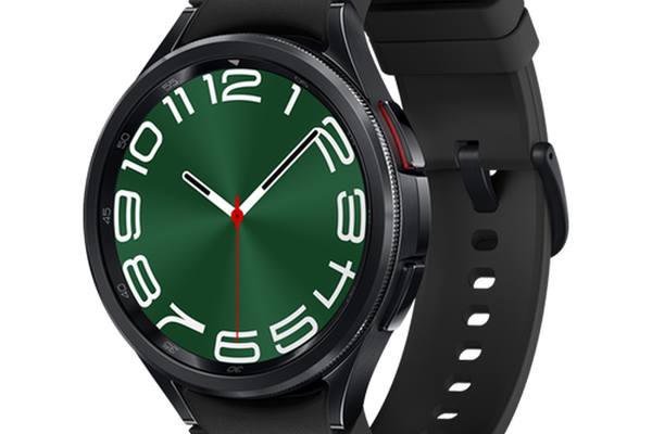 Smartwatch Samsung Watch 6 Classic SM-R965 4G LTE,  ecran AMOLED 1.47inch, 2GB RAM, 16GB Flash, Bluetooth 5.3, Carcasa Otel, 47mm, Waterproof 5ATM (Negru)