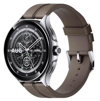 Smartwatch Xiaomi Watch 2 Pro, Procesor Qualcomm Snapdragon W5+ Gen 1, Ecran AMOLED 1.43inch, 2GB RAM, 32GB Flash, Bluetooth, NFC, Waterproof 5 ATM (Argintiu/Maro) - 1