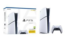 Sony PlayStation 5 Slim (PS5) 1TB Disc Edition - Consola Albă