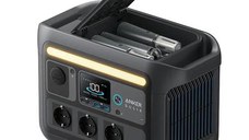 Statie de alimentare portabila Anker Solix C800X, 768Wh, LiFeP04, 1200W, 8 porturi, lumina LED
