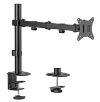 Suport monitor birou Gembird MA-D1-01, 32inch, 9 kg (Negru) - 1