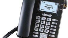 Telefon fix MaxCom Comfort MM28D, 2G (Negru)
