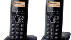 Telefon Fix Twin Panasonic KX-TG1612FXH (Negru)
