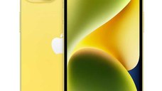 Telefon Mobil Apple iPhone 14, Super Retina XDR OLED 6.1inch, 128GB Flash, Camera Duala 12 + 12 MP, Wi-Fi, 5G, iOS (Galben)