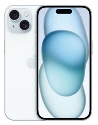 Telefon Mobil Apple iPhone 15, Super Retina XDR OLED 6.1inch, 128GB Flash, Camera Duala 48 + 12 MP, Wi-Fi, 5G, iOS (Albastru) - 1