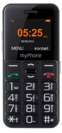Telefon Mobil myPhone Halo Easy, TFT 1.77inch, 0.3MP, 2G (Negru) - 1