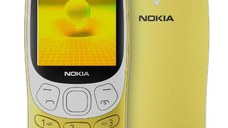 Telefon Mobil Nokia 3210 4G 2024, Ecran TFT 2.4inch, Dual SIM, 4G (Auriu)