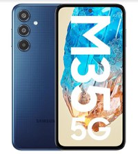 Telefon Mobil Samsung Galaxy M35, Procesor Exynos 1380 Octa-Core, Super AMOLED touchscreen 6.6inch, 6GB RAM, 128GB Flash, Camera Tripla 50+8+5MP, Wi-Fi, 5G, Dual Sim, Android (Albastru) - 1