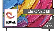Televizor LG 43QNED80A3A de 109 cm (43 inch) Ultra HD 4K Smart TV cu WiFi si CI+