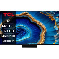 Televizor QLED MiniLED TCL 165 cm (65inch) 65C805, Ultra HD 4K, Smart TV, Google TV, WiFi, CI+, Clasa G, 144 Hz (Model 2023) - 1