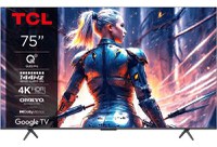 Televizor QLED TCL 190 cm (75inch) 75T8B, Ultra HD 4K, Smart TV, WiFi, CI+ - 1