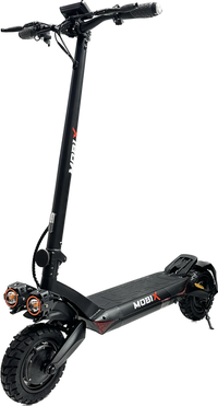 Trotineta electrica pliabila MOBIX Elite T8B Off Road, roti 10inch, motor 2 x 800W, autonomie 50-55km, viteza maxima 55km/h, aplicatie mobila, semnalizare LED (Negru) - 1