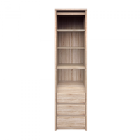 Biblioteca NORTON, 3 sertare, stejar sonoma, 57x40x210 cm - 1