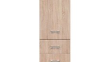 Biblioteca TOP MIX, 2 usi, 1 sertar, stejar sonoma, 40x33x183 cm