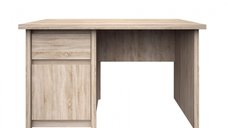 Birou NORTON, 1 usa, 1 sertar, stejar sonoma, 120x60x76 cm
