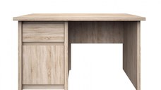 Birou NORTON, 1 usa, 1 sertar, stejar sonoma, 120x60x76 cm