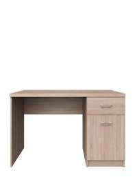 Birou TOP MIX, 1 usa, 1 sertar, stejar sonoma, 120x55x77 cm - 1