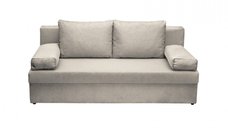 Canapea ANA extensibila, 3 locuri, cu lada depozitare, bej, 185x82x80 cm