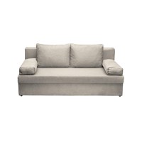 Canapea ANA extensibila, 3 locuri, cu lada depozitare, bej, 185x82x80 cm - 1