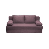 Canapea ANA extensibila, 3 locuri, cu lada depozitare, mov, 185x82x80 cm - 1