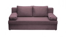 Canapea ANA extensibila, 3 locuri, cu lada depozitare, mov, 185x82x80 cm