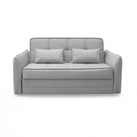 Canapea extensibila DREW, 3 locuri, lada pentru depozitare, gri deschis, 175x110x88 cm - 1