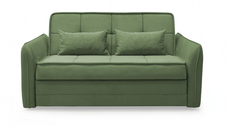 Canapea extensibila DREW C, 3 locuri, lada pentru depozitare, verde, 175x110x88 cm