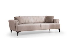 Canapea extensibila HAMLET, 3 locuri, bej, 230x95x77 cm