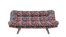 Canapea extensibila MISA, 3 locuri, multicolor, 180x78x85 cm