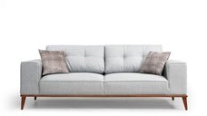 Canapea extensibila MONTANA, 3 locuri, gri, 223x91x85 cm