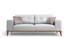 Canapea extensibila MONTANA, 3 locuri, gri, 223x91x85 cm