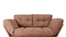 Canapea extensibila NINA, 3 locuri, maro deschis, 190x85x80 cm