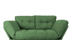 Canapea extensibila NINA, 3 locuri, verde, 190x85x80 cm