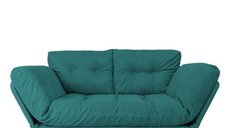 Canapea extensibila NINA, 3 locuri, verde petrol, 190x85x80 cm