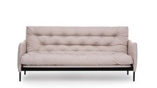 Canapea extensibila RENGE, 3 locuri, crem, 200x82x92 cm