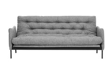 Canapea extensibila RENGE, 3 locuri, gri deschis, 200x82x92 cm