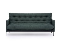 Canapea extensibila RENGE, 3 locuri, verde, 200x82x92 cm - 1