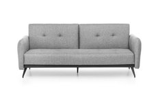 Canapea extensibila RON, 3 locuri, gri, 225x100x90 cm