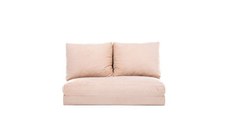 Canapea extensibila TAIDA, 2 locuri, crem, 185x120x36 cm