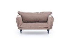 Canapea extensibila VINO, 2 locuri, nurca, 150x60x85 cm