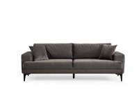 Canapea fixa ASTANA, 3 locuri, antracit, 234x100x78 cm - 1