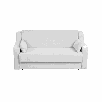 Canapea GINA XL II extensibila, 3 locuri, cu arcuri si lada depozitare, gri deschis, 190x100x95 cm - 1