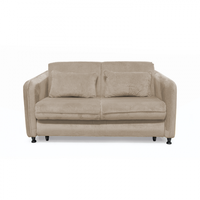 Canapea RAVIT extensibila, 3 locuri, cu arcuri si lada depozitare, bej, 173x122x88 cm - 1