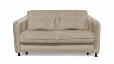 Canapea RAVIT extensibila, 3 locuri, cu arcuri si lada depozitare, bej, 173x122x88 cm