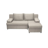 Coltar ANA extensibil, cu lada depozitare, colt interschimbabil, bej, 200x140x83 cm - 1