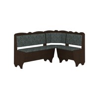 Coltar bucatarie RODOS, cu spatiu depozitare, colt interschimbabil, wenge, 152x112x87 cm - 1