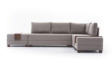 Coltar extensibil FLY, colt dreapta, crem, 280x210x70 cm